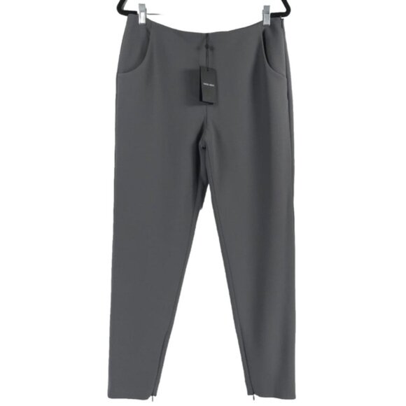 NWT GIORGIO ARMANI‎ MADE IN ITALY 🇮🇹 VIRGIN WOOL Trousers Pockets Zip Hem 44 - Picture 1 of 15